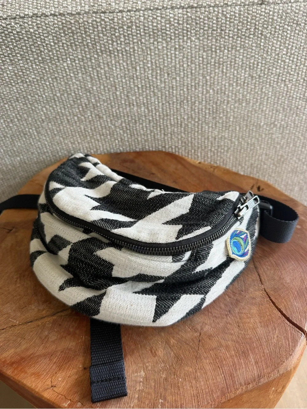 Artipoppe Magic Belt Bag in Tweed BW Cotton